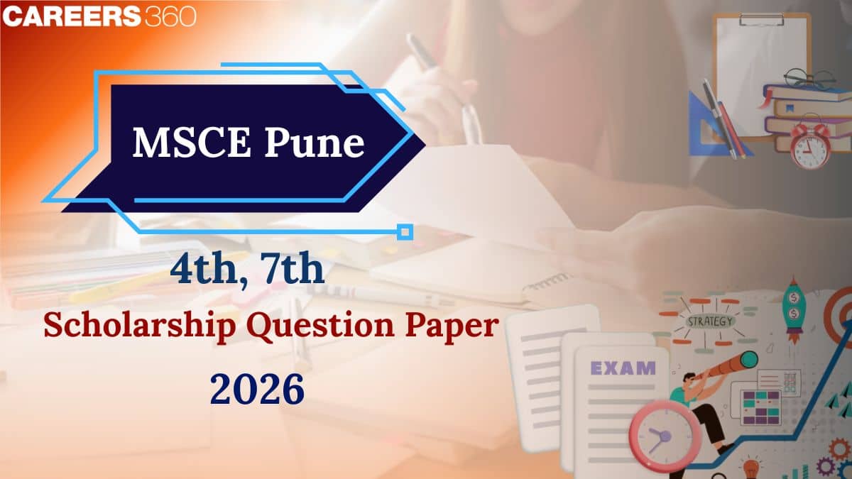 MSCE Pune 4th, 7th Scholarship Question Paper 2026 - Download PDF